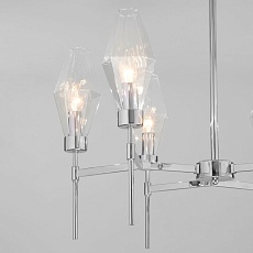 Подвесная люстра Eurosvet Prism 60143/6 хром 1