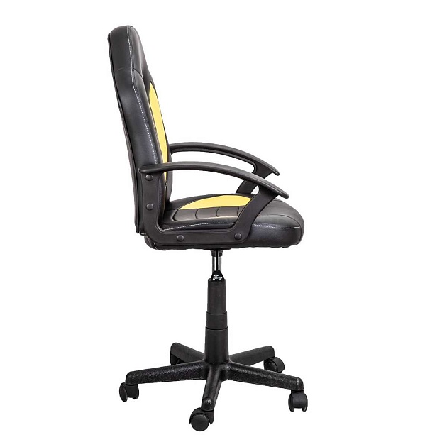 Игровое кресло AksHome Race желтый, экокожа 71700 Фото № 5