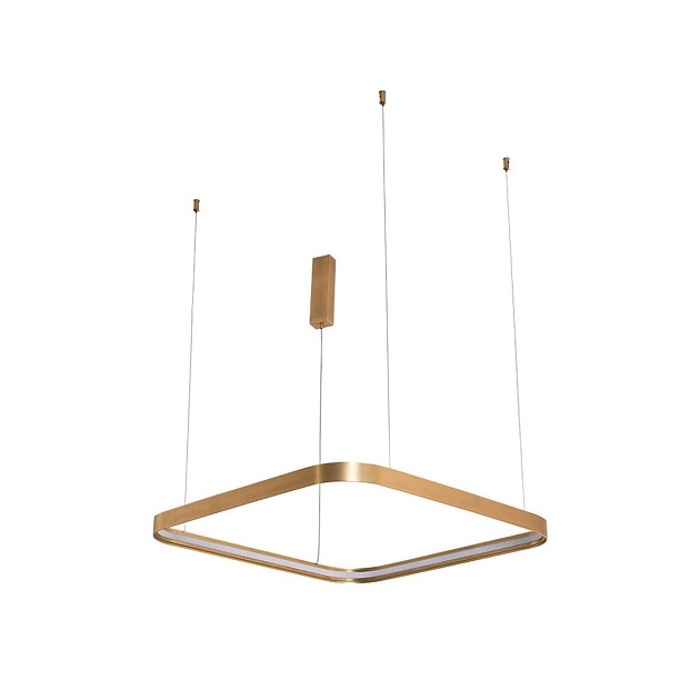 Подвесной светодиодный светильник Italline IT013-6024 gold 3000K Фото № 1