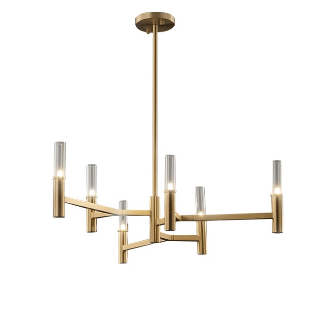 Подвесная люстра Romatti Kobo Tabulare L-8105-6B изображение 1 Подвесная люстра Romatti Kobo Tabulare L-8105-6B Фото № 1