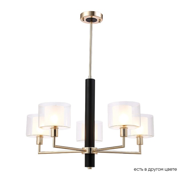 Подвесная люстра Crystal Lux Maestro SP-PL5 Gold изображение 1 Подвесная люстра Crystal Lux Maestro SP-PL5 Gold Фото № 1