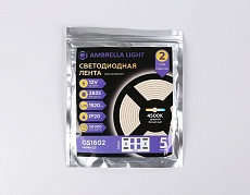 Светодиодная лента Ambrella Light 19,2W/m 240LED/m 2835SMD дневной белый 5M GS1602 3