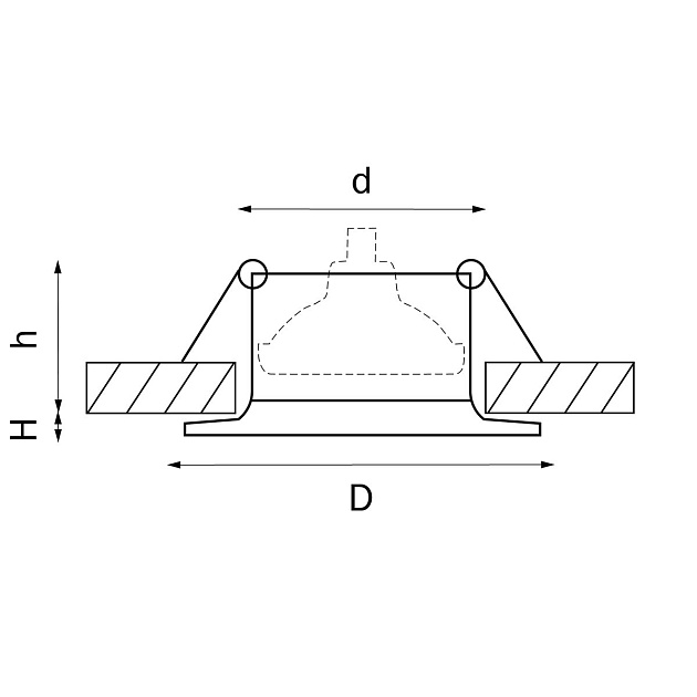 Встраиваемый светильник Lightstar Levigo 010021 Фото № 3