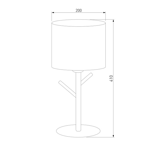 Настольная лампа TK Lighting 5571 Albero White Фото № 2