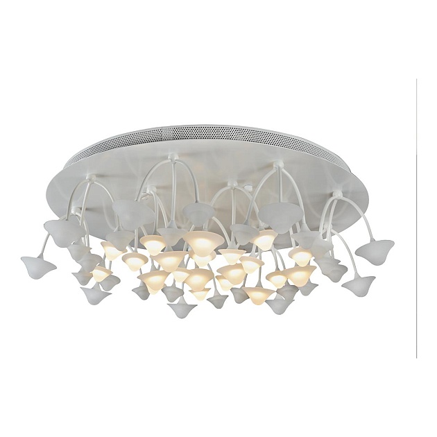 Потолочная светодиодная люстра iLedex Darner C50068/16Y WH Фото № 2