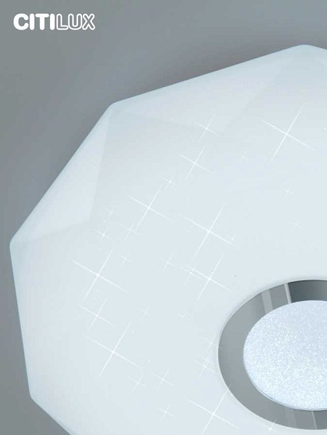 Потолочный светодиодный светильник Citilux Диамант Смарт CL713A80G Фото № 20