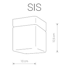 Потолочный светильник Nowodvorski Sis 9506 1