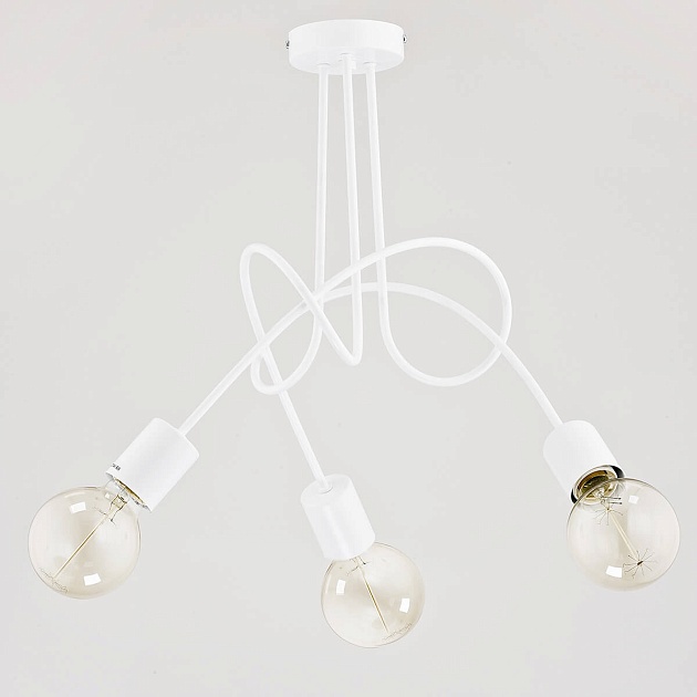 Потолочная люстра Adilux Tango White 23613 Фото № 1