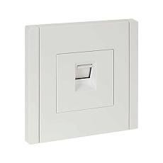 FORTE&PIANO Розетка компьютерная RJ45 кат.5E FP232 белый IEK FP-K10-1-K01