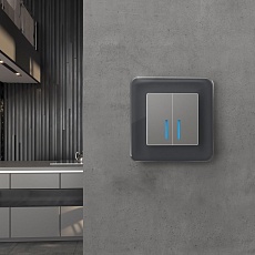 Рамка Werkel Elite на 1 пост графит W0012440 4690389180675 1