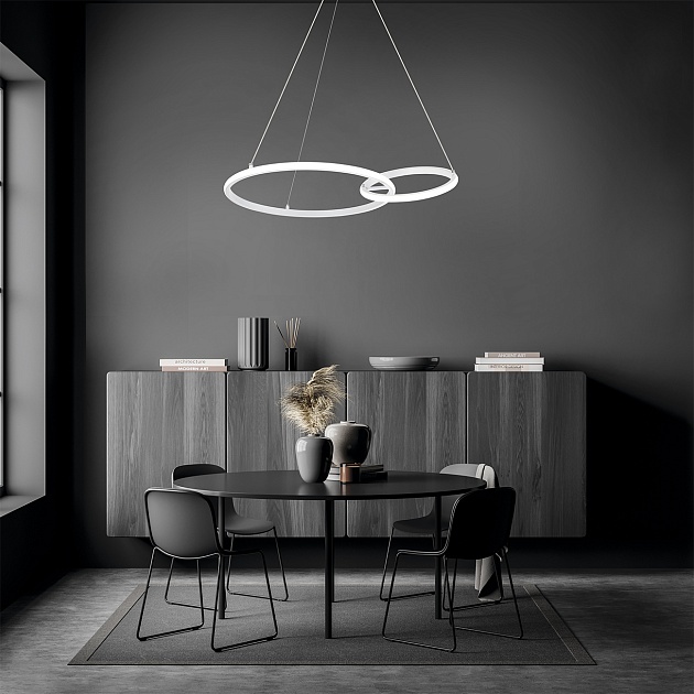 Подвесной светодиодный светильник Escada Relation 10230/2LED White изображение 6 Подвесной светодиодный светильник Escada Relation 10230/2LED White Фото № 6