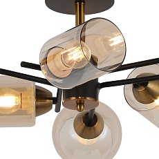 Потолочная люстра Illumico IL8243-6COU-79 BK GD 1