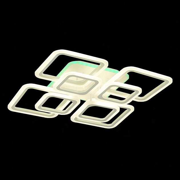 Потолочная светодиодная люстра Evoluce Qutro SLE200452-08RGB Фото № 7