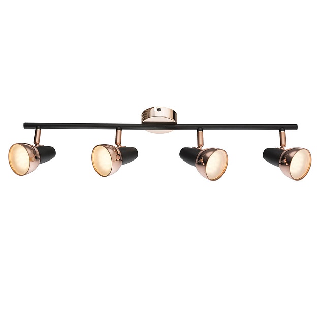 Светодиодный спот Globo Tobi 56117-4 изображение 1 Светодиодный спот Globo Tobi 56117-4 Фото № 1