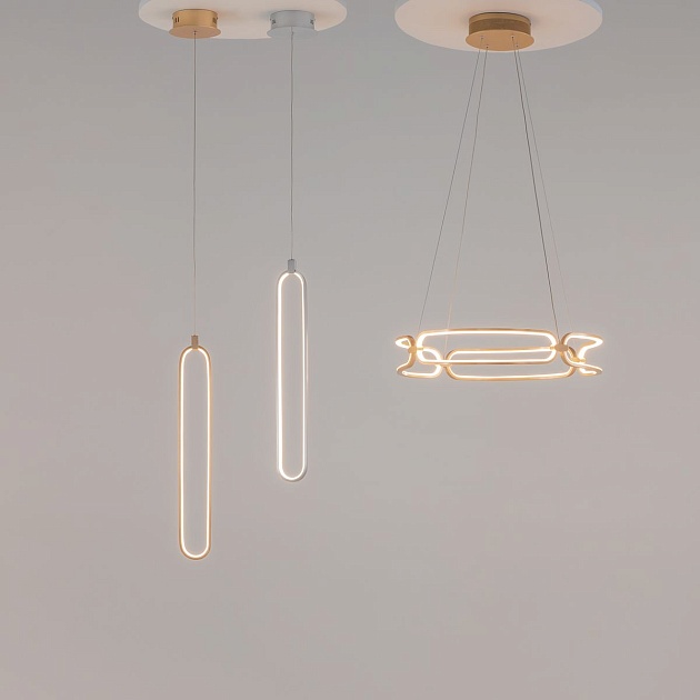 Подвесной светодиодный светильник Maytoni Chain MOD017PL-L50MG Фото № 2