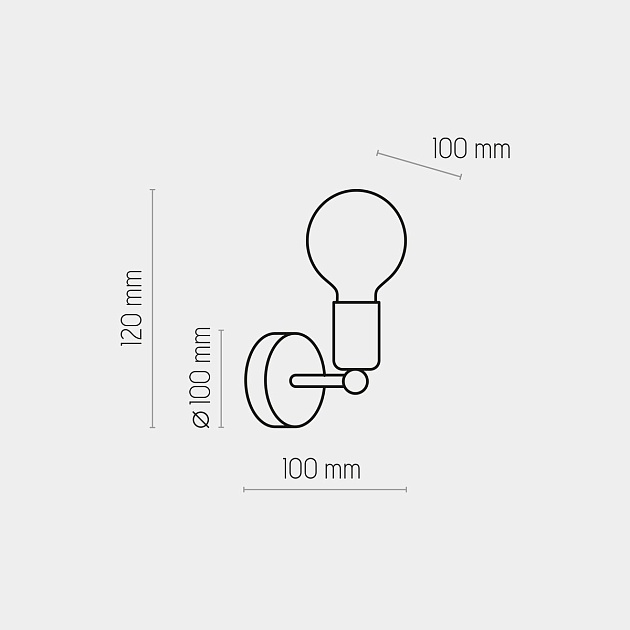 Бра TK Lighting 1900 Retro Фото № 3