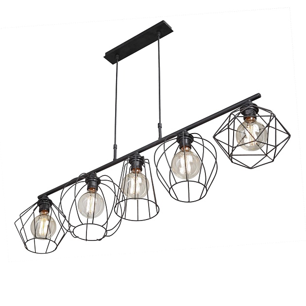 Подвесная люстра Vitaluce V4946-1/5S изображение 2 Подвесная люстра Vitaluce V4946-1/5S Фото № 2