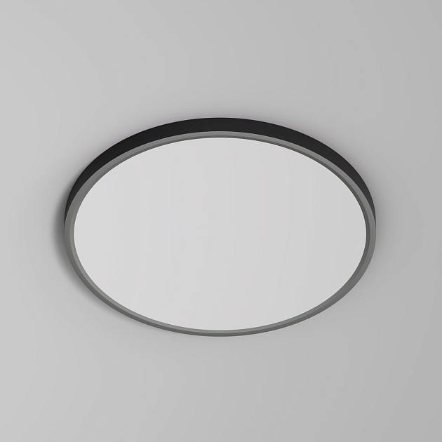 Потолочный светодиодный светильник Denkirs Thin DK6522-BK изображение 2 Потолочный светодиодный светильник Denkirs Thin DK6522-BK Фото № 2