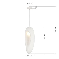 Подвесной светильник ST Luce Wabi Sabi SL1522.533.01 1