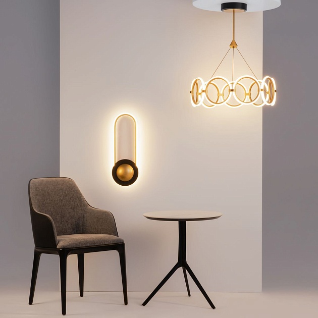 Настенный светодиодный светильник Maytoni Link MOD357WL-L16BS3K1 изображение 2 Настенный светодиодный светильник Maytoni Link MOD357WL-L16BS3K1 Фото № 2