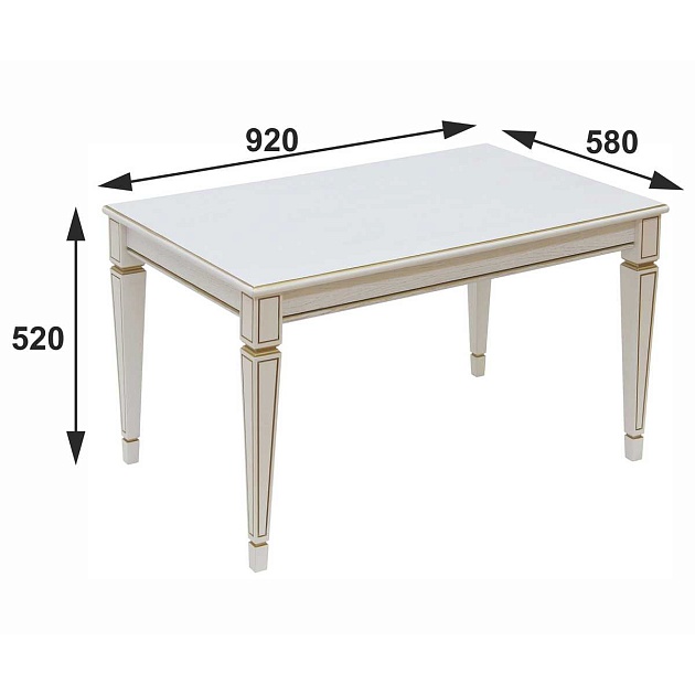 Журнальный стол Мебелик Васко В 81 001700 Фото № 3