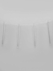 Уличная светодиодная гирлянда Uniel занавес Падающие звезды 220V синий ULD-E2405-240/DTK BLUE IP44 METEOR 11123 3