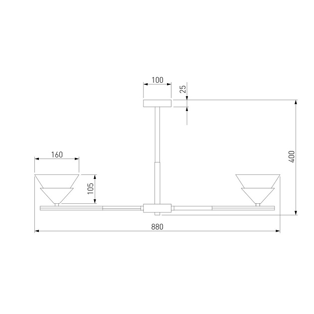 Потолочная люстра Eurosvet Rylee 70138/8 хром изображение 2 Потолочная люстра Eurosvet Rylee 70138/8 хром Фото № 2