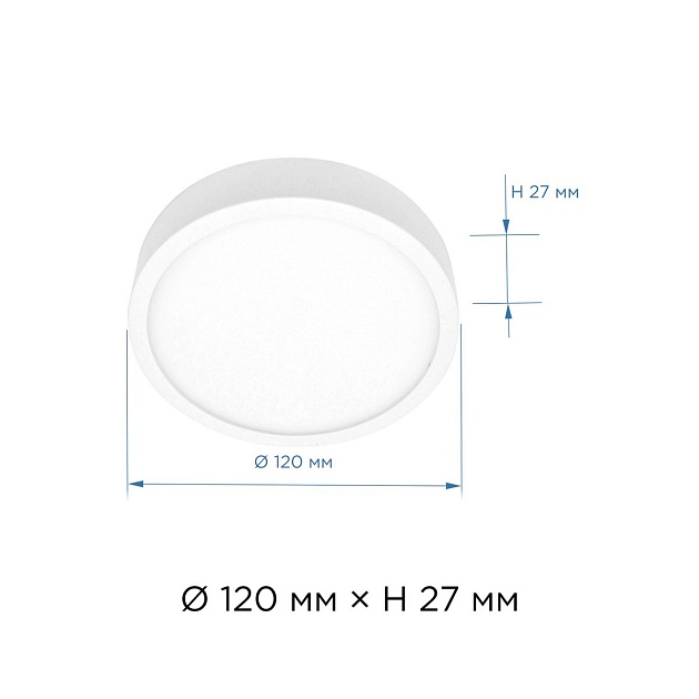 Накладная светодиодная панель Apeyron 06-35 Фото № 3