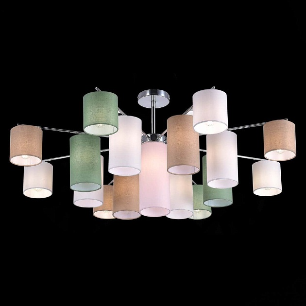 Потолочная люстра Evoluce Essenza SLE300602-17 изображение 6 Потолочная люстра Evoluce Essenza SLE300602-17 Фото № 6