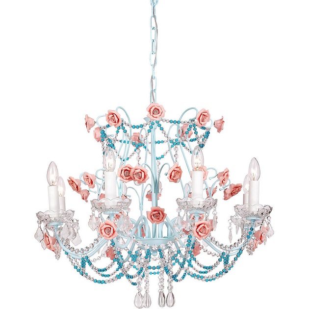 Подвесная люстра Lucia Tucci Fiori Di Rose 186.8 изображение 1 Подвесная люстра Lucia Tucci Fiori Di Rose 186.8 Фото № 1