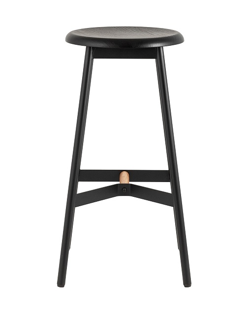 Барный стул Stool Group Knobb черный 9117H75 black Фото № 3