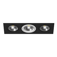 Комплект из светильника и рамки Lightstar Intero 111 (217837+217907+217906+217907) i837070607