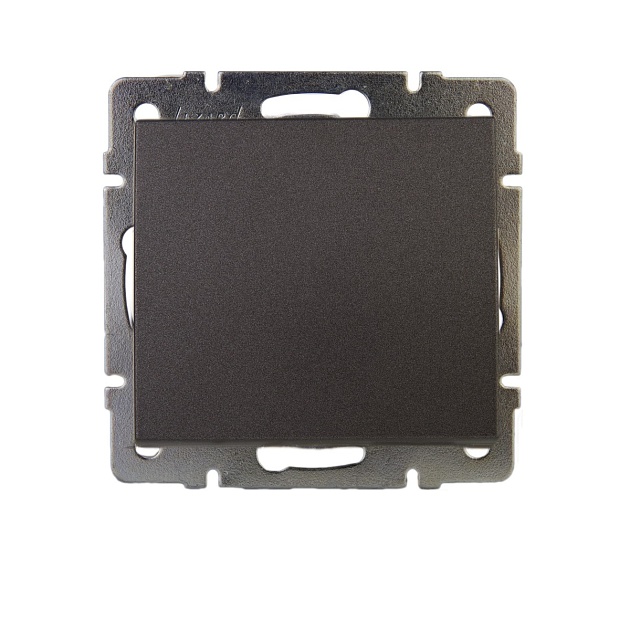 Выключатель Lezard Rain черный 703-4188-100 Фото № 1