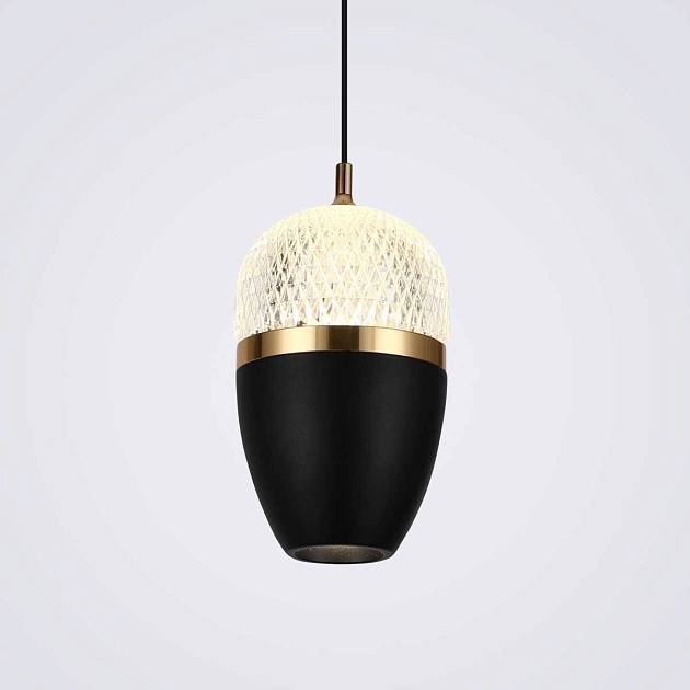 Подвесной светильник LED4U L8754-1 BK Фото № 3