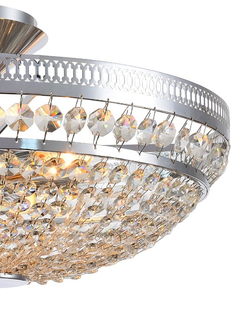 Потолочный светильник Natali Kovaltseva Barocco 81405/6C Chrome изображение 2 Потолочный светильник Natali Kovaltseva Barocco 81405/6C Chrome Фото № 2