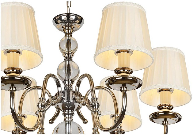 Подвесная люстра iLamp Armonia P2510-6 Nic изображение 2 Подвесная люстра iLamp Armonia P2510-6 Nic Фото № 2