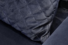 Кресло Garda Decor Sorrento1-2K-Т.Синий-Bel18 2