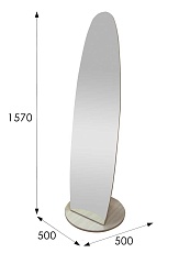 Зеркало напольное Мебелик Стелла 007631 2