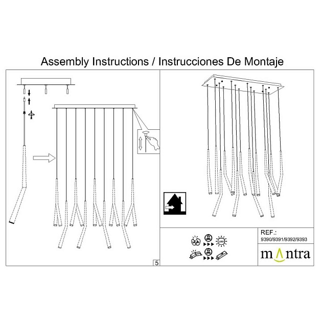 Потолочное основание Mantra Modular Light Florones 9391 изображение 2 Потолочное основание Mantra Modular Light Florones 9391 Фото № 2
