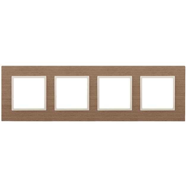 Рамка 4-постовая ЭРА Elegance 14-5304-07 Б0034584 Фото № 2