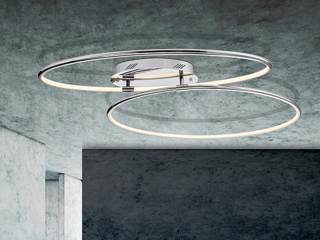 Потолочный светодиодный светильник Globo Wave 67823-40D изображение 2 Потолочный светодиодный светильник Globo Wave 67823-40D Фото № 2