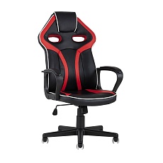 Игровое кресло TopChairs Racer Light черное с красным SA-R-7B b/r