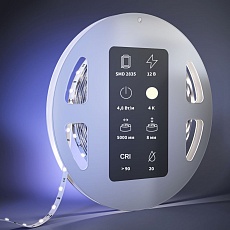 Светодиодная лента Maytoni 4,8W/m 60LED/m 2835SMD дневной белый 5M 201003 1