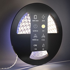 Светодиодная лента Maytoni 4,8W/m 60LED/m 2835SMD дневной белый 50M 201016 2