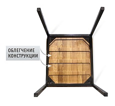 Кухонный стул Sheffilton SHT-S90 деревянный прозр.лак/лосось/антрацит 7531518101 2