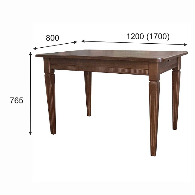 Кухонный стол Мебелик Васко В 86Н 005479 изображение 3 Кухонный стол Мебелик Васко В 86Н 005479 Фото № 3