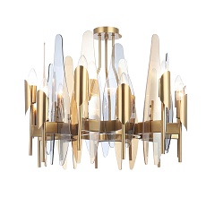 Подвесная люстра Crystal Lux Casa SP-PL12 Brass 1