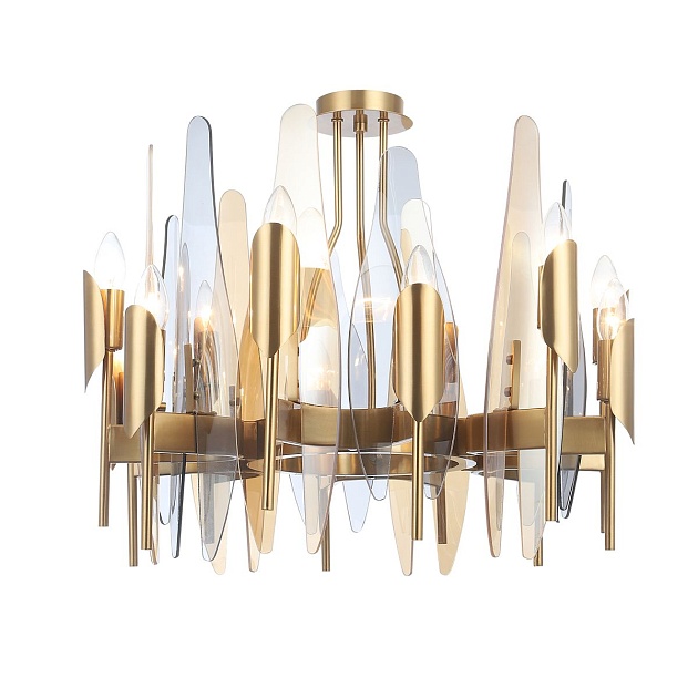 Подвесная люстра Crystal Lux Casa SP-PL12 Brass Фото № 2