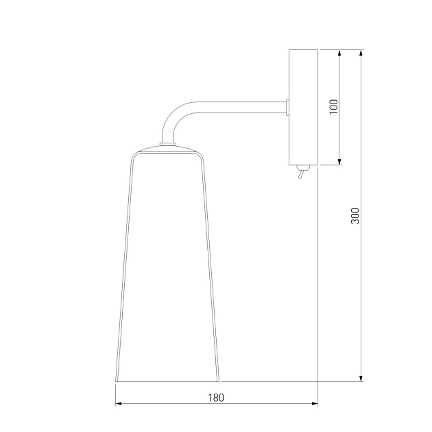 Бра Eurosvet Omber 70137/1 латунь изображение 2 Бра Eurosvet Omber 70137/1 латунь Фото № 2