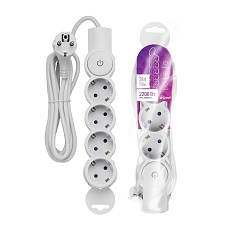 Удлинитель Duwi 4гн 3м с/з 32014 4 1